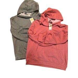 Crown‎ & Ivy Kids Hoodie Pullover Long Sleeve Casual Comfy Heathered Set of 2 XL